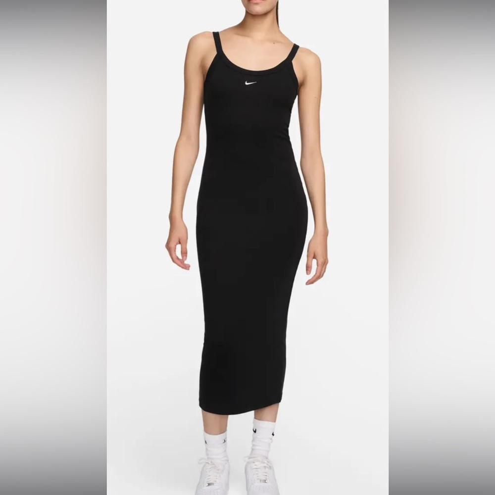 Nike Black Midi Dress